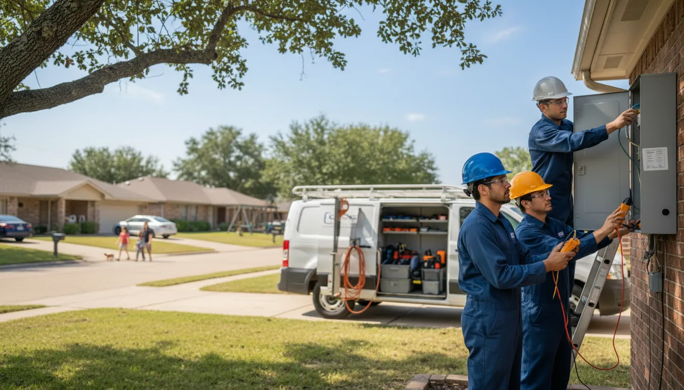 Certified electrician providing emergency electrical services in Hatfield, AR